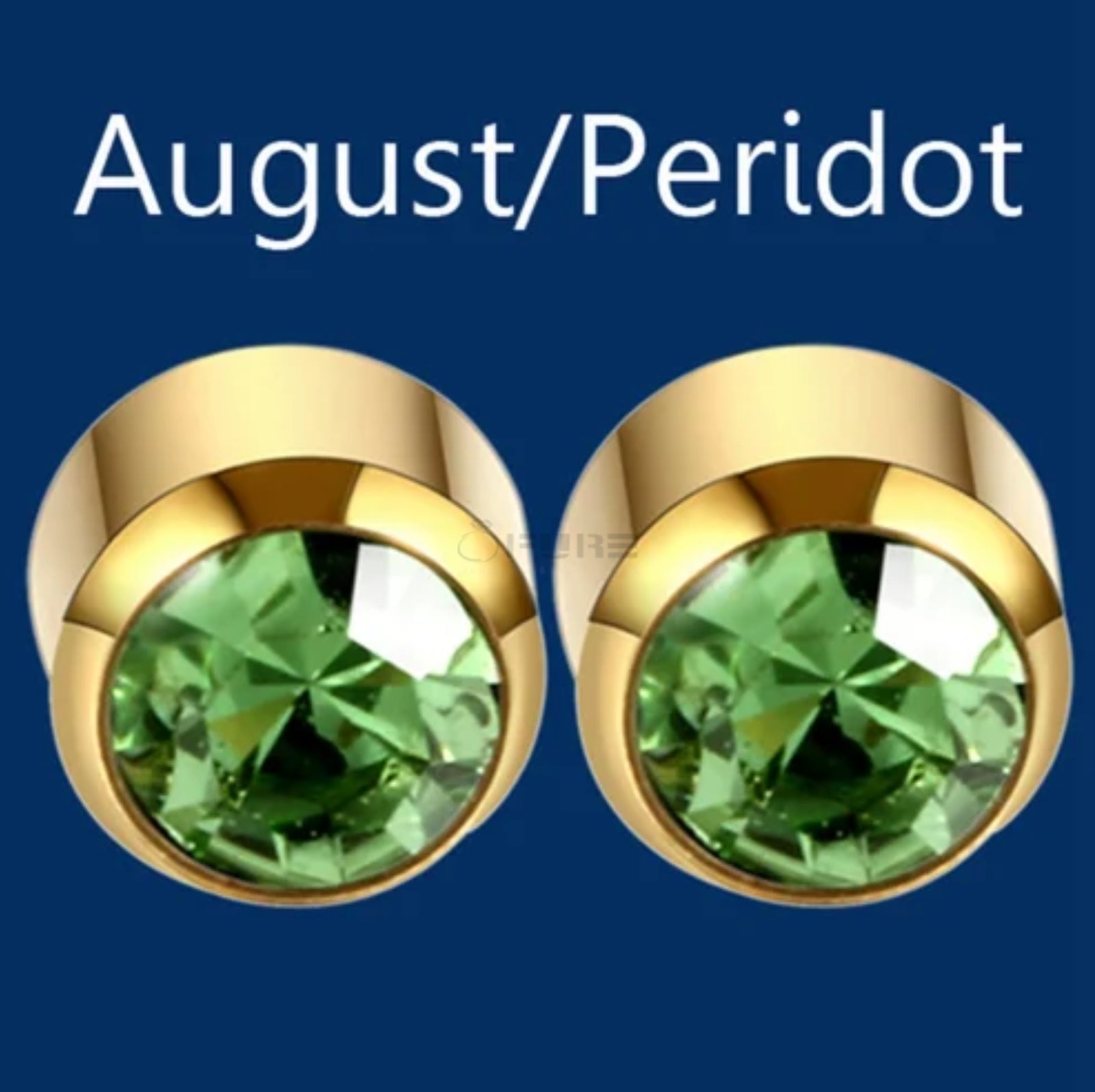 4Mm 18K Gold Plated Surgical Steel Cubic Zirconia round Cartilage Stud Earrings