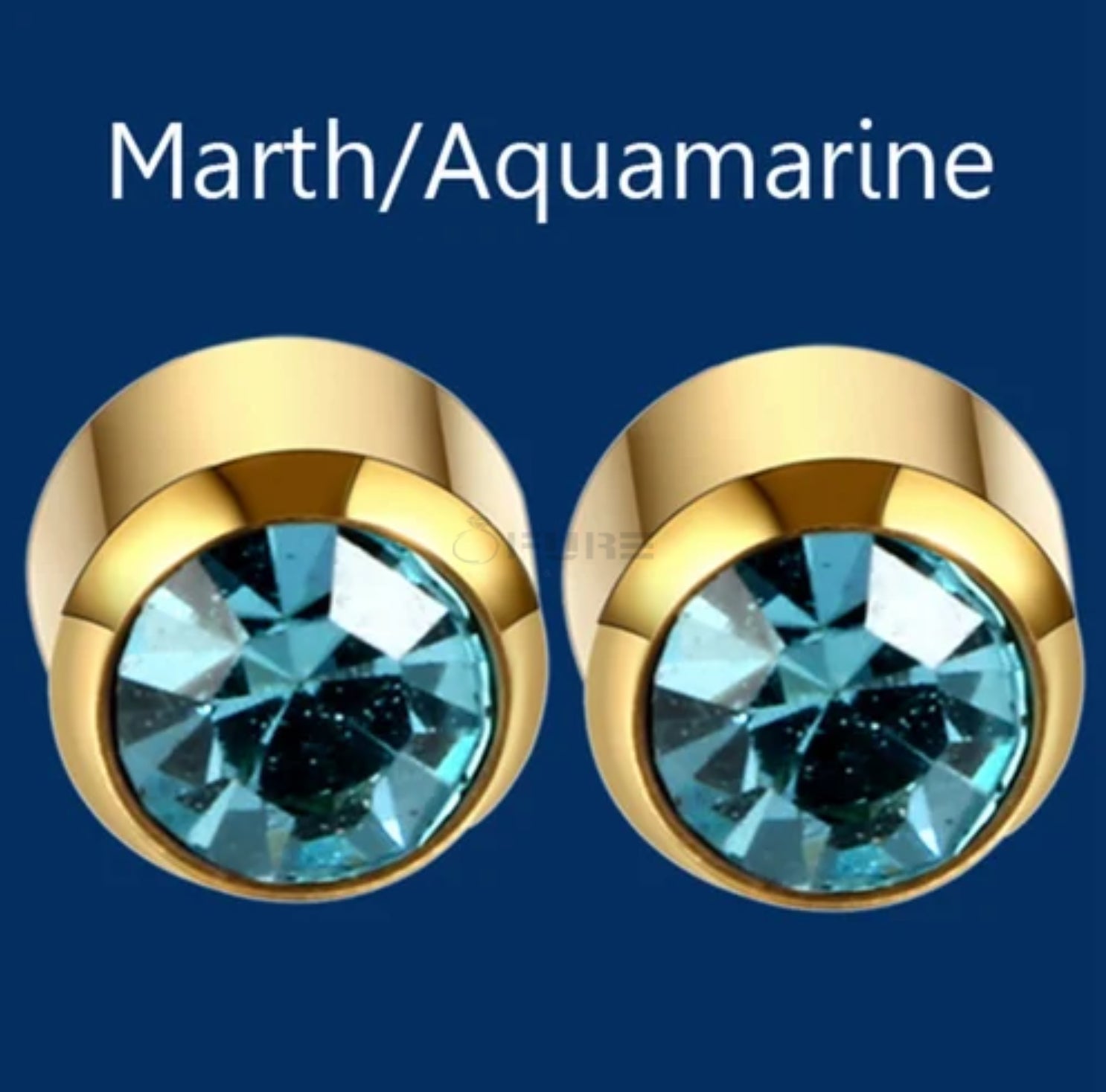4Mm 18K Gold Plated Surgical Steel Cubic Zirconia round Cartilage Stud Earrings