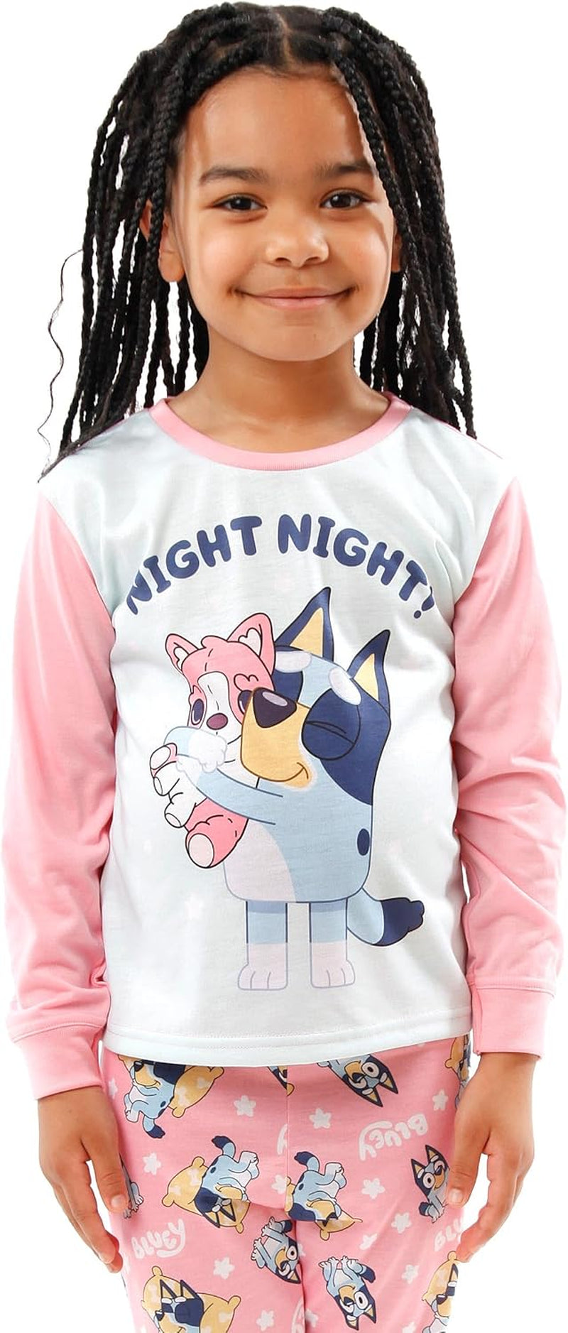 Pyjamas | Bingo Girls Pjs | Cotton Girls Pyjamas | Ages 18 Months to 8 Years